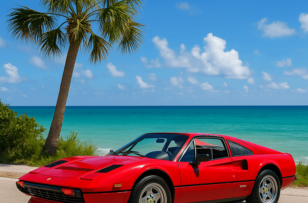 Magnum PI rode ferrari